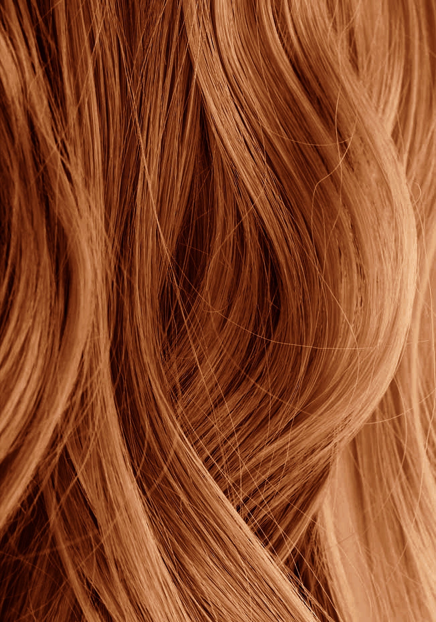 natural copper hair color