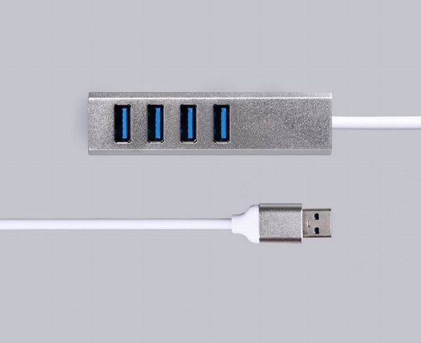 Silver Color : Silver DingdingCat 5Gbps Topnotch Speed Ego/Bus Power 4 Ports USB 3.0 HUB