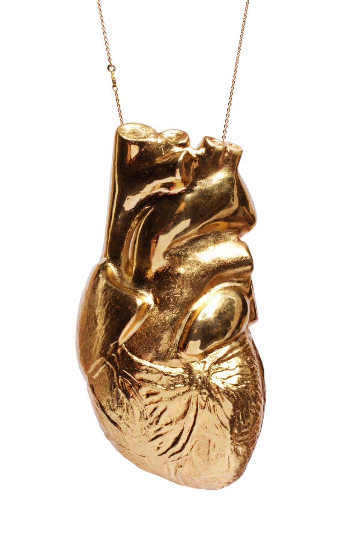 anatomically correct heart pendant