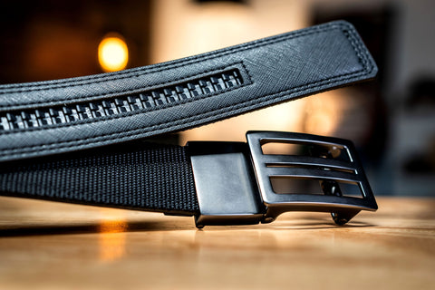 Best ratchet belts for men by kore essentials. 