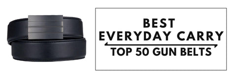 Best Every Day Carry Belts of 2019.  Great concealed carry belts for personal defense. 
