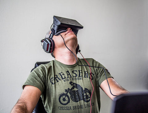 VR headset for guys
