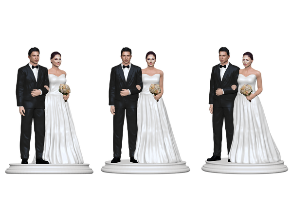 Wedding Cake Topper Figurine 1090