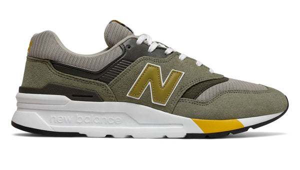 New Balance CM997HEZ Green/Gold US 8 EU 41.5 US 8.5 EU 42 US 9 EU 42.5 US 9.5 EU 43 US 10 EU 44 US 10.5 EU 44.5 US 11 EU 45 US 11.5 EU 45.5 US 12 EU 46.5 US 13 EU 47.5