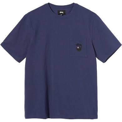 Stüssy 8 Ball Pocket Crew Navy