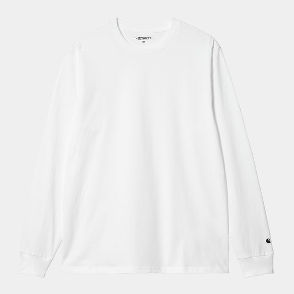 Carhartt WIP L/S T-Shirt White/Black M L &hellip;