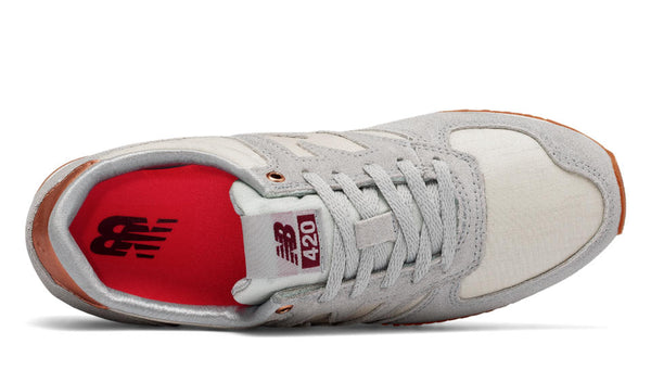 NEW BALANCE WL420SCB SCB SILVER MINK/SCB ARGENT BEIGE US 8 EU 39 US 7.5 EU 38 US 6.5 EU 37