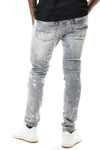 Switch Painted Ripped Jean (Ice Grey)