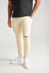 Spark Ripped Jean (Cream)