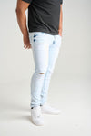 Spark Ice Blue Ripped Jean