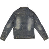 M.Society Ripped Denim Jacket (Blue)