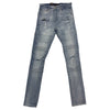 M.Society Ripped Biker Jean (Light Blue)