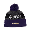 New Era NFL On Field Sport Knit Baltimore Ravens Beanie - Fashion Landmarks