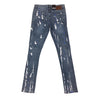 M.Society Painted Ripped Jean (Light Blue)