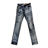 Evolution Ripped Slim Jean (Super Blue)