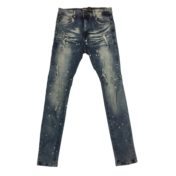 Switch Painted Ripped Jean (Medium Vintage)