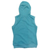 Riflessi Junior Zip-UP Sleeveless Hoodie (Aqua) - Fashion Landmarks