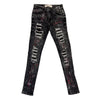 Spark Paint Ripped Jean (Black)