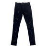 Evolve5 Painted Biker Jean (Black/White)