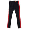 Royal Blue Single Strip Track Pant (Black/Red) - Fashion Landmarks