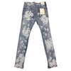 KDNK Bleached Spot Denim Jean (Blue)