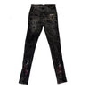 Spark Paint Ripped Jean (Black)