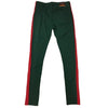 Royal Blue Single Strip Track Pant (Green/Red) - Fashion Landmarks