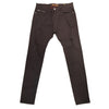 KLEEP Charcoal Ripped Skinny Twill Pant - Fashion Landmarks