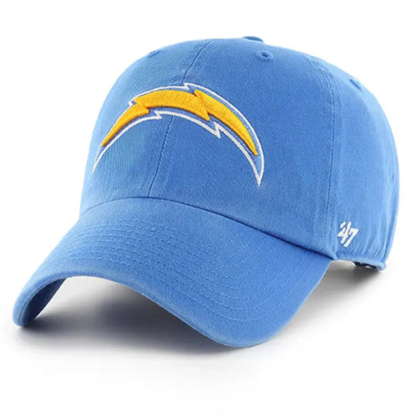 47 Brand Clean Up Los Angeles Chargers Dad Hat