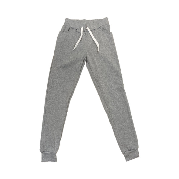 Tripple Black Woman Fleece Pant (Grey)