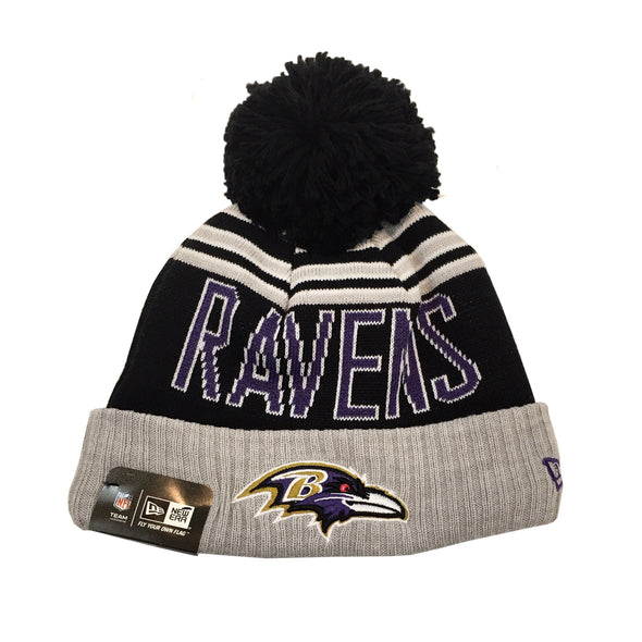 New Era NFL On Field Sport Knit Baltimore Ravens Beanie - Fashion Landmarks