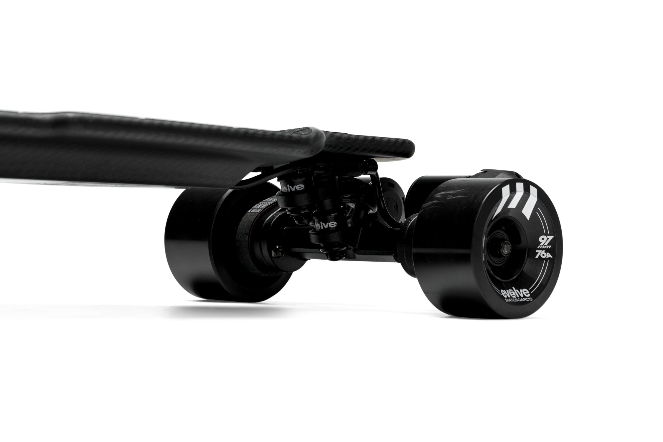 evolve gtr carbon 2in1 electric skateboard super carve truck 2