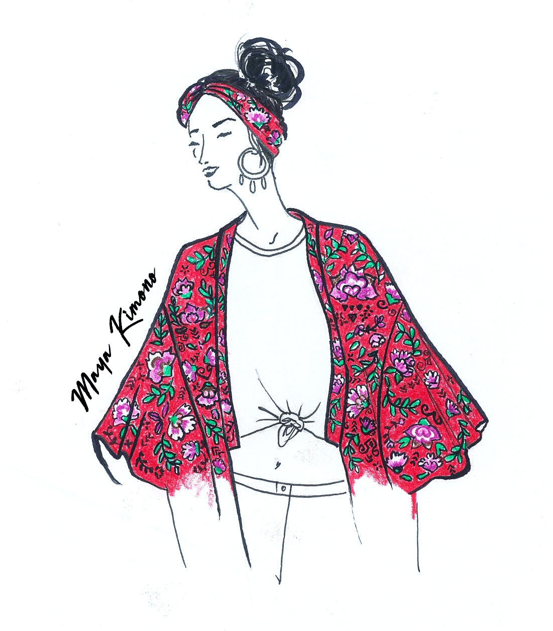 grannynannynews Maya Kimono