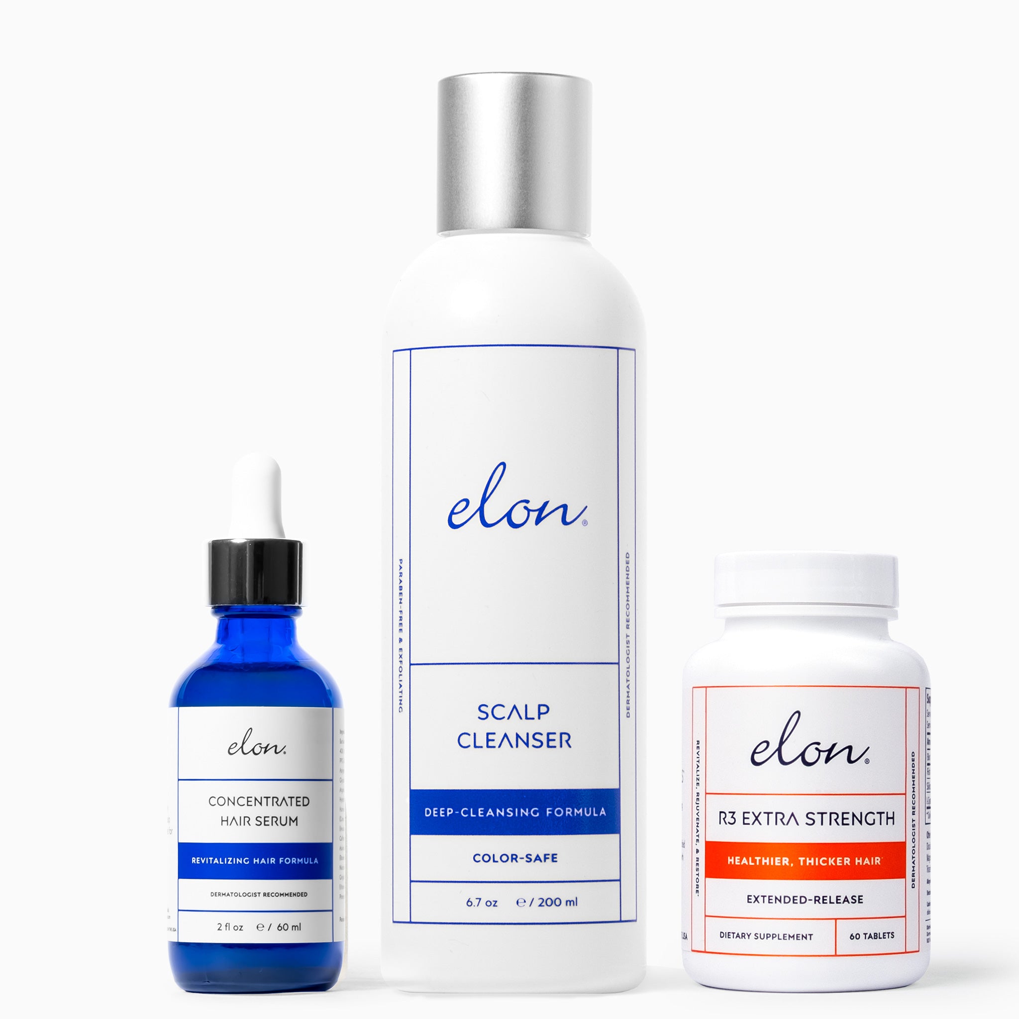 Elon Hair Care — Advanced Stage Thinning Hair System w/ R3 Extra Strength –  