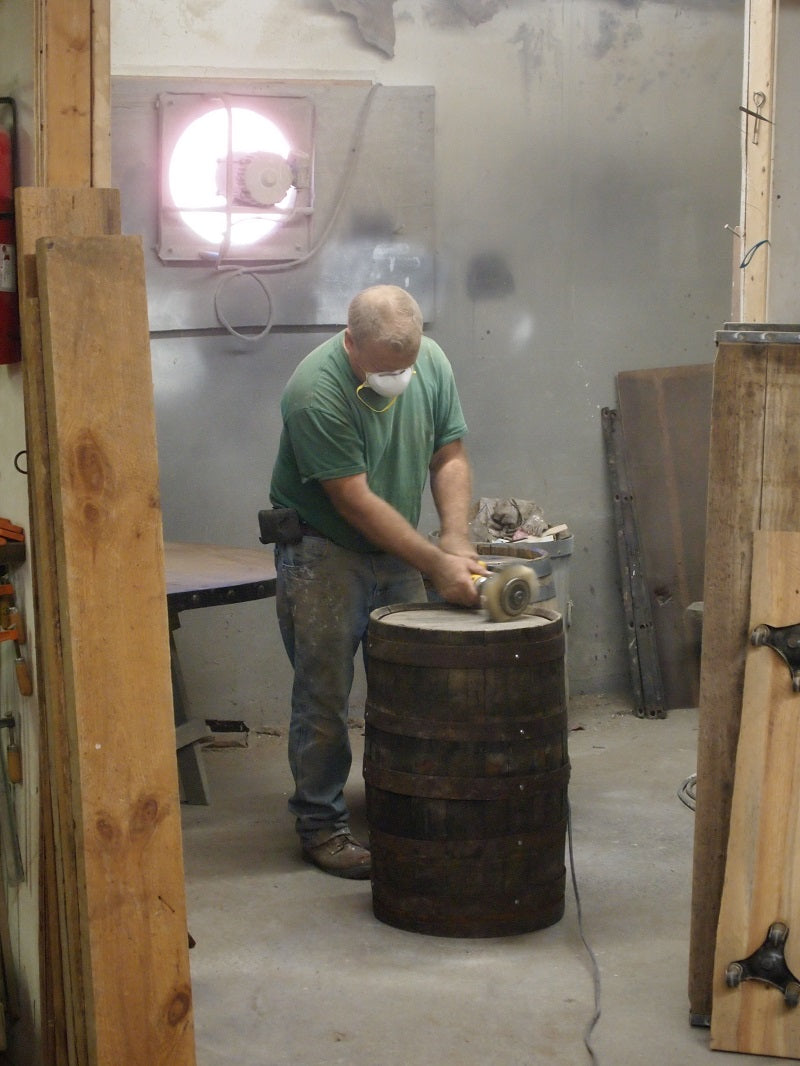 Working on the Barrel