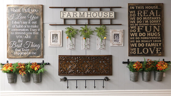 Farmhouse Style Gallery Wall