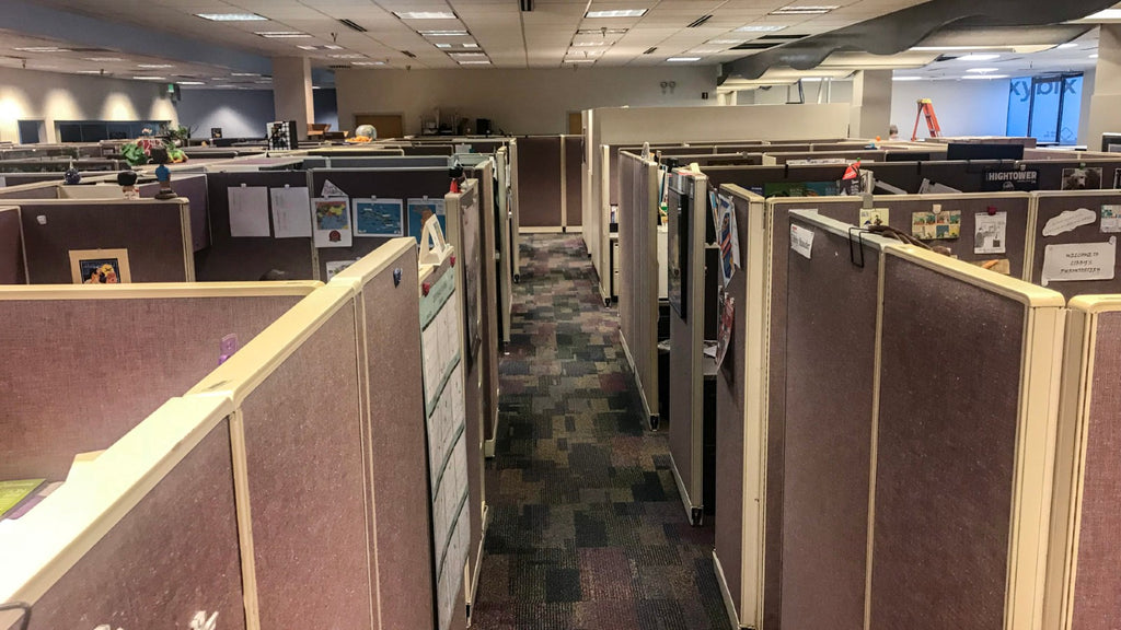 Cubicle Call Center Layout 