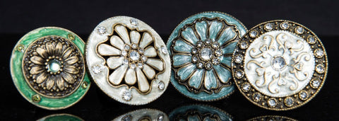 jewel cloisonne cabinetry knobs