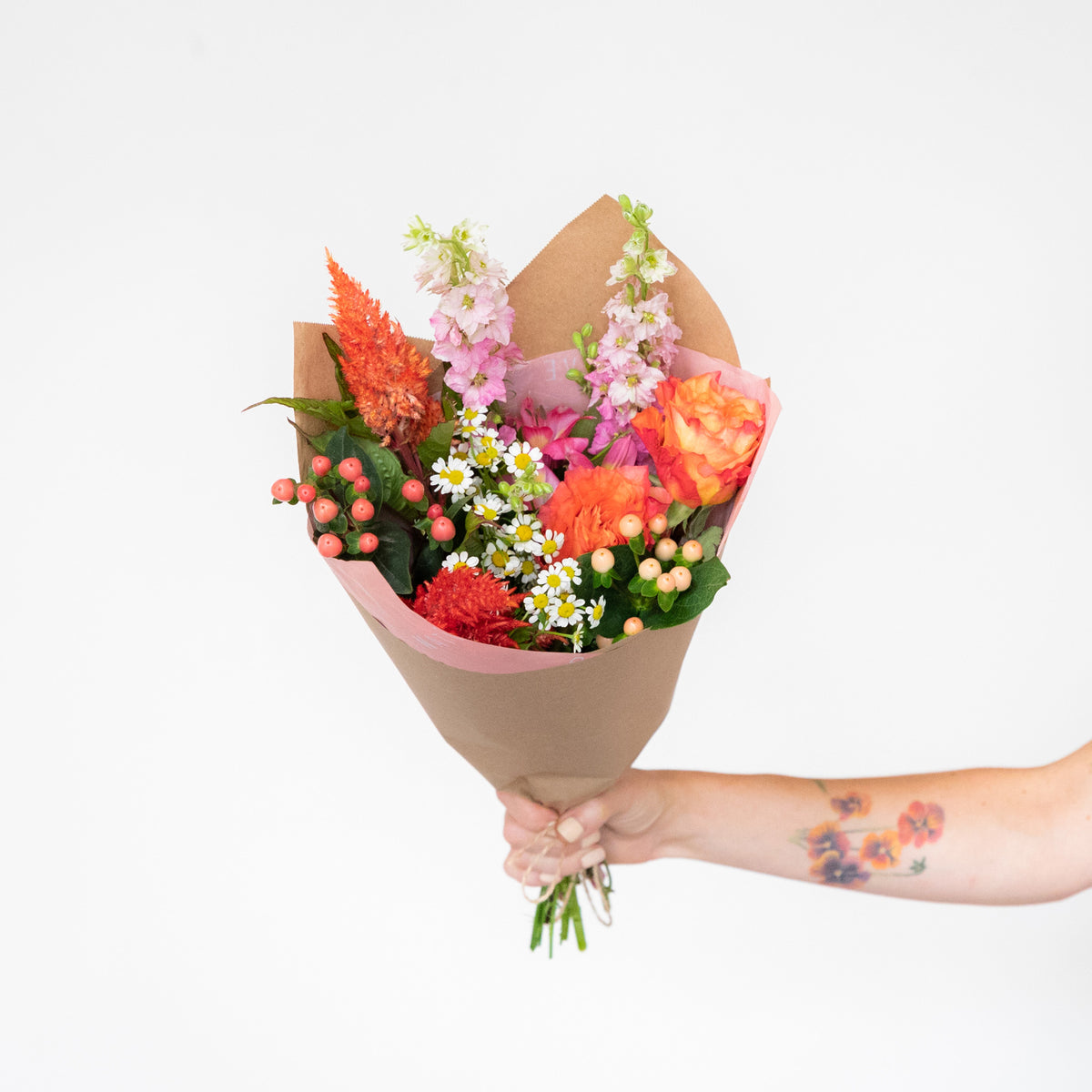 Petite Wrapped Flowers | Native Poppy Shop