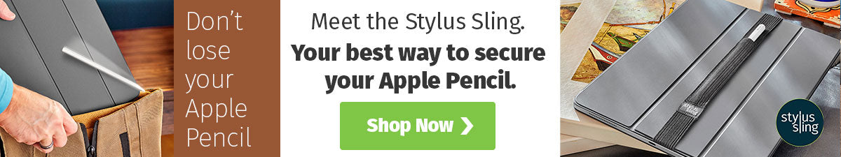 Don't lose your Apple Pencil, use a Stylus Sling
