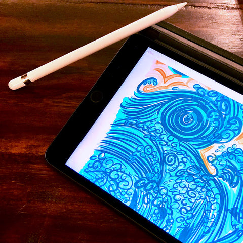 The precision and benefits of Apple Pencil is great to work with