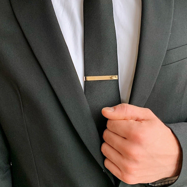 Gold Engravable Tie Concierge