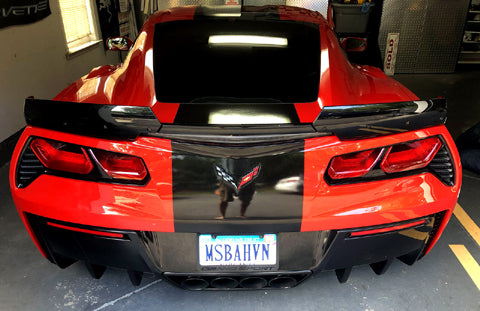 C7 Corvette ACS Rear Diffuser Fins