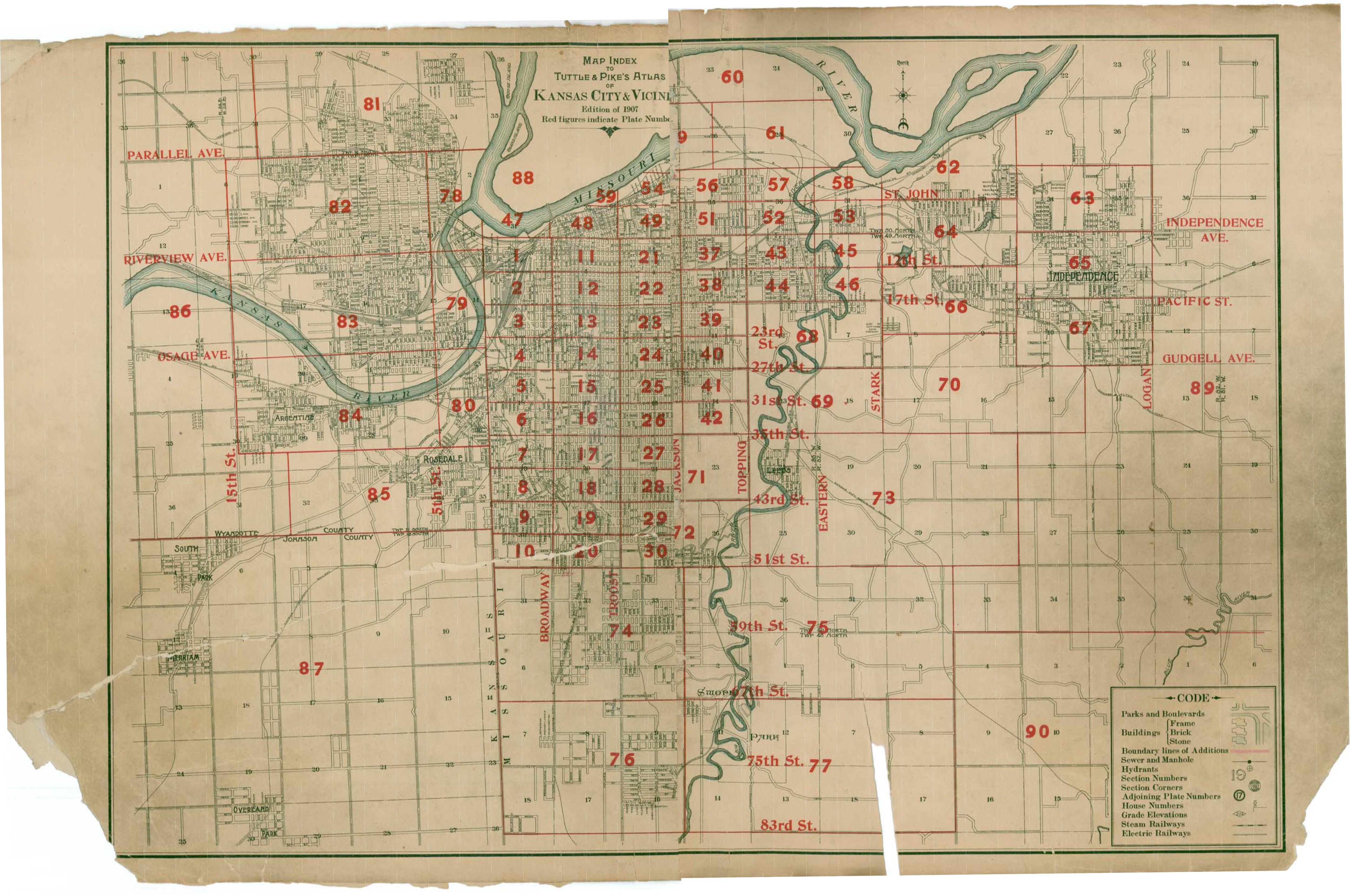 tuttle maps index page