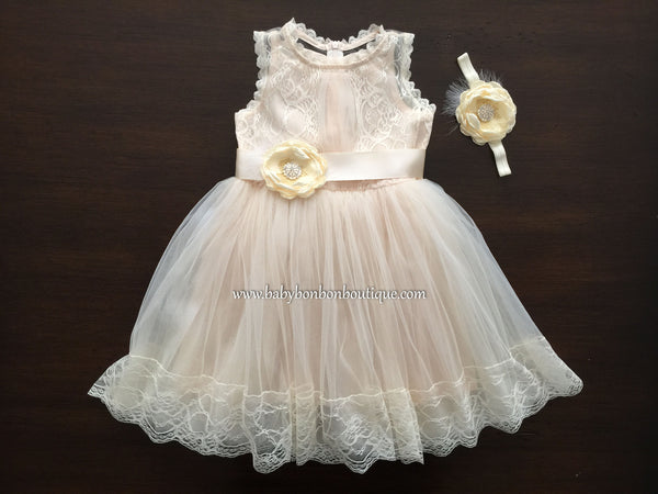 dedication gown for baby girl