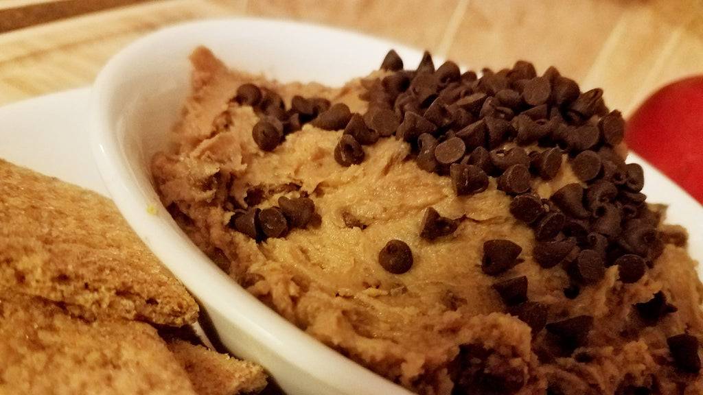 Chocolate Chip Hummus Dip, Peanut Butter Hummus, Sweet Hummus