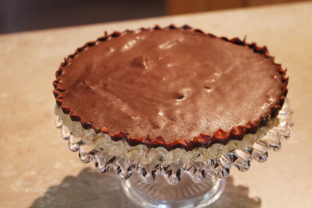 Sue's Sweet Bean Pie, Garbanzo Bean Pie, Chickpea Pie, Cookie Dough Pie