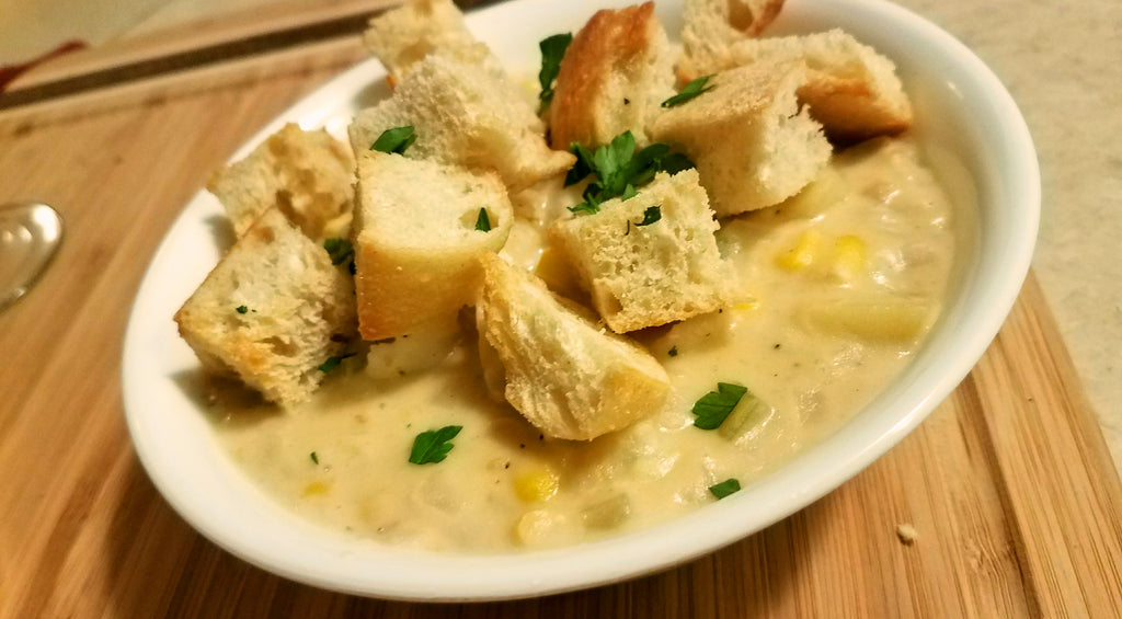 New England Cod Chowder - Yellow Pea flakes