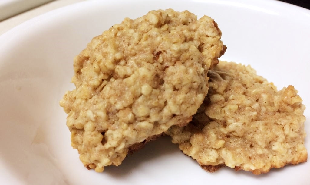 Garbanzo (Chickpea) Eggless Oatmeal Cookies