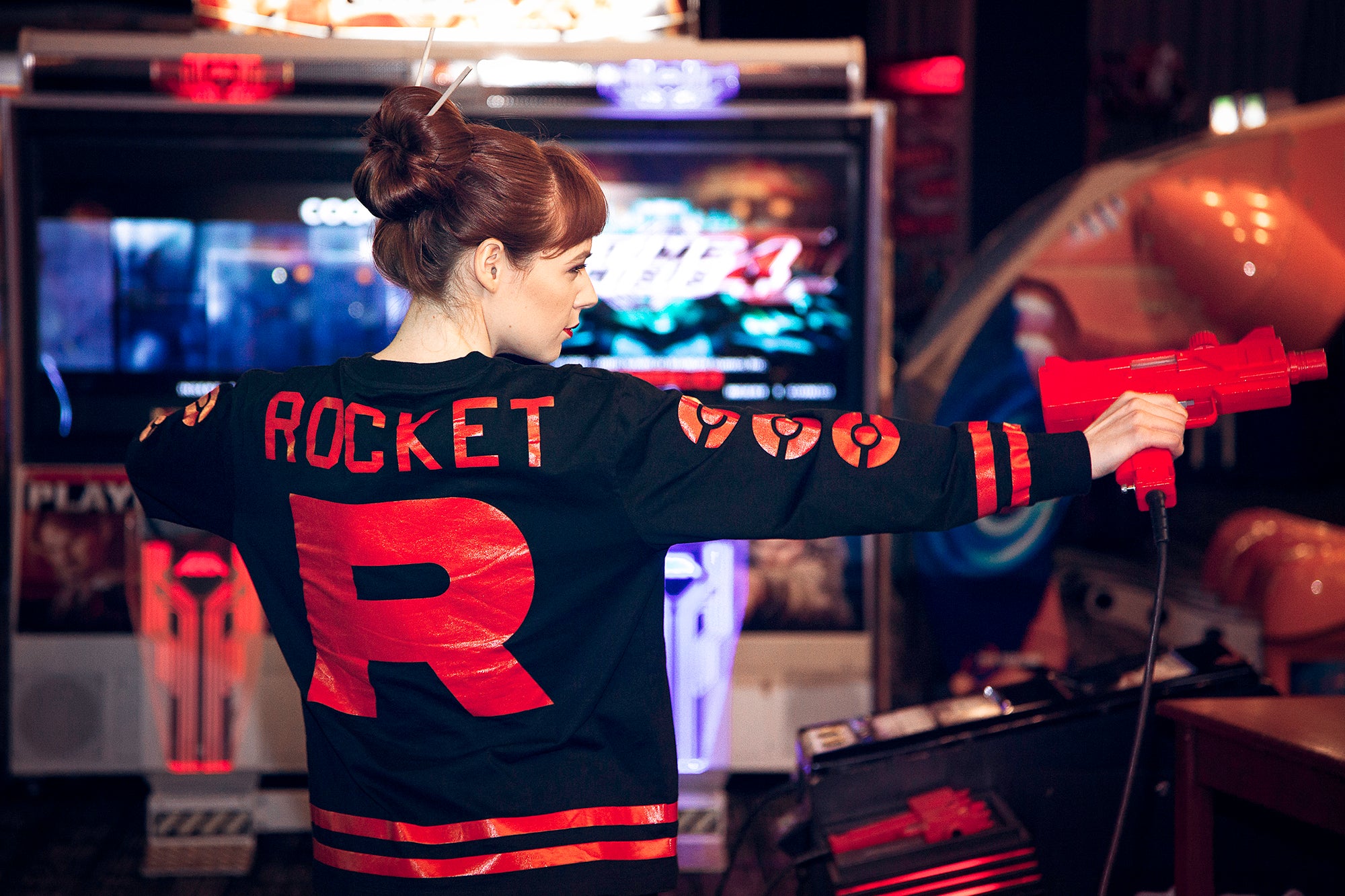 "ROCKET" long sleeve jersey (back)